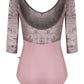 Anna Three Quarter Tank Leotard - Magic