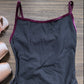 Exclusive Heather Camisole Leotard - Black/Roxy