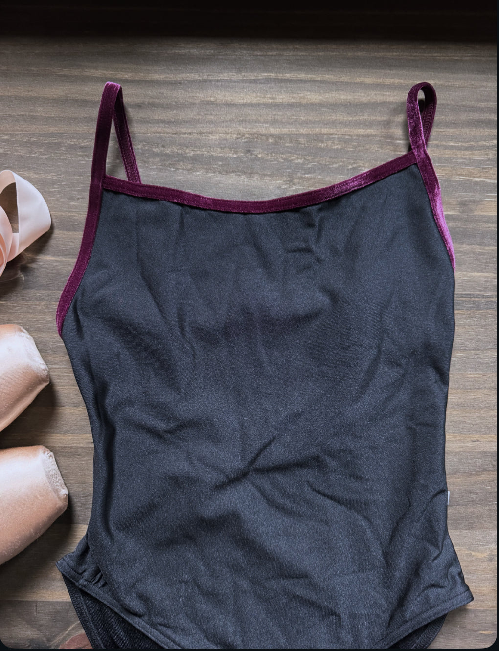 Exclusive Heather Camisole Leotard - Black/Roxy