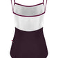 Denise Camisole Leotard - Eggplant