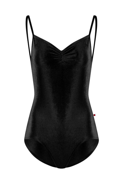 Daniela Camisole Leotard - Black Velvet