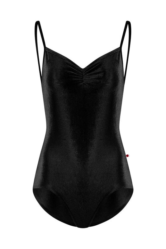 Daniela Camisole Leotard - Black Velvet