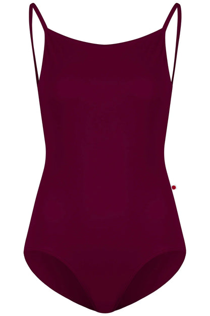 Daniela Camisole Leotard - Burgundy
