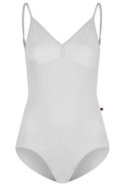 Daria Camisole Leotard - White