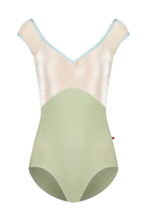 Elli Cap Sleeve Leotard - Ginko