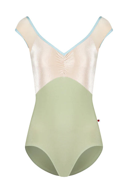 Elli Cap Sleeve Leotard - Ginko
