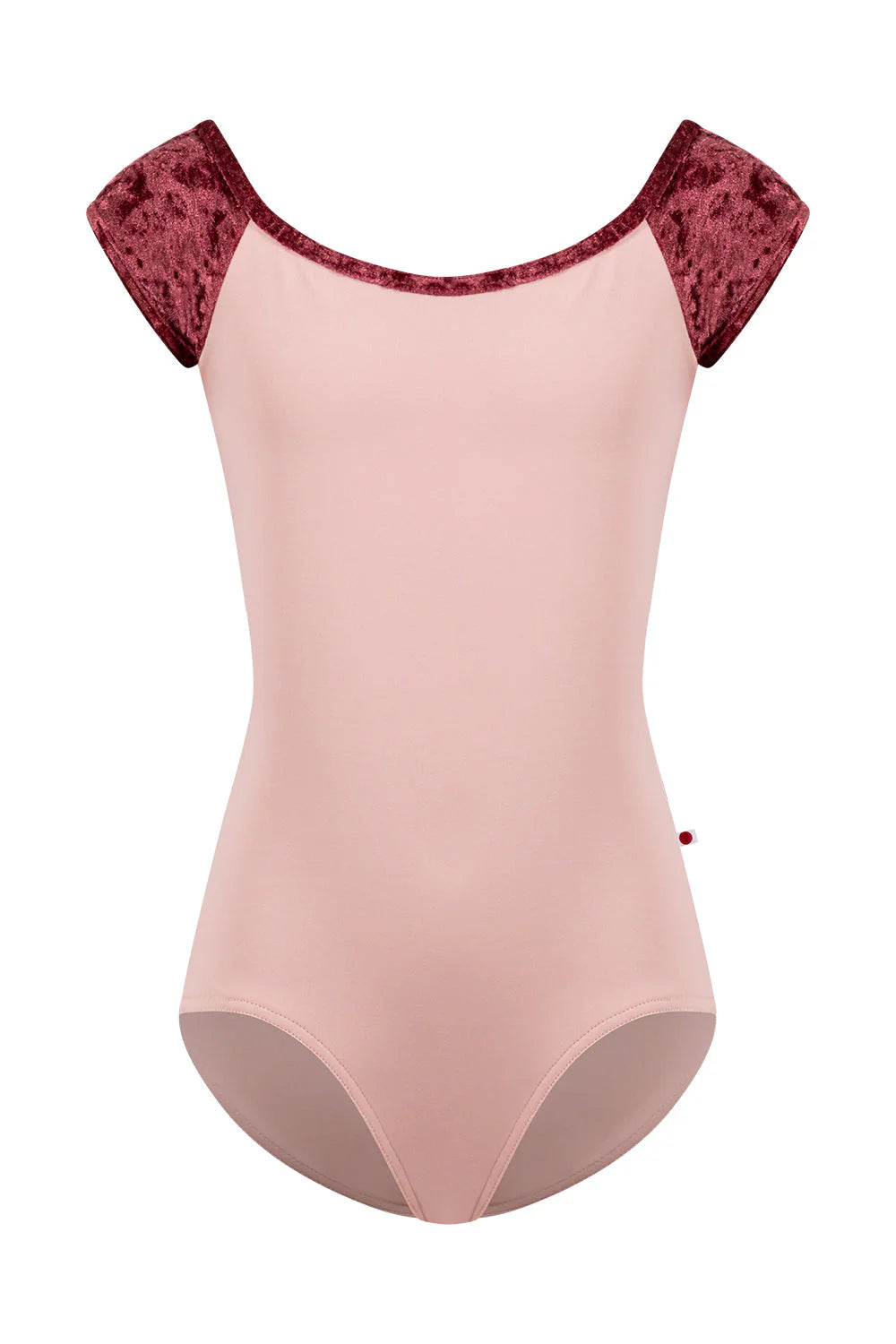 Girls Wendy Cap Sleeve Leotard - Petal