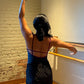 Exclusive Heather Camisole Leotard - Black/Roxy