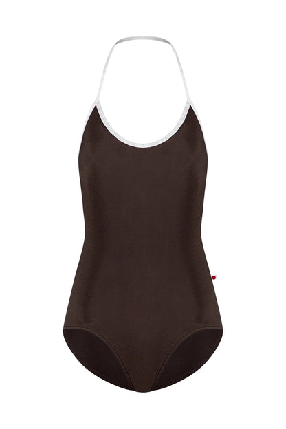 Kate Halter Leotard - Espresso
