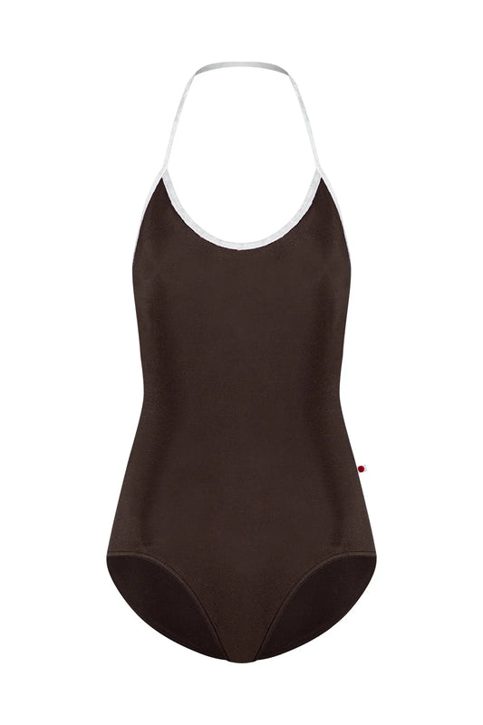 Kate Halter Leotard - Espresso
