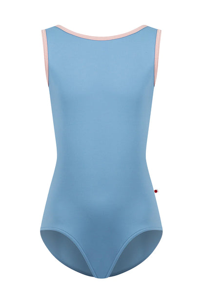 Girls Sofiane Leotard - Bluebell
