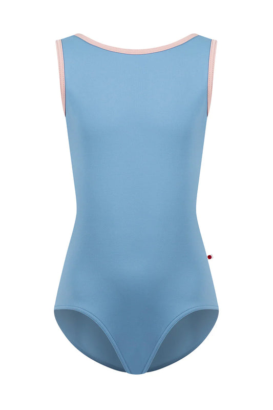 Girls Sofiane Leotard - Bluebell