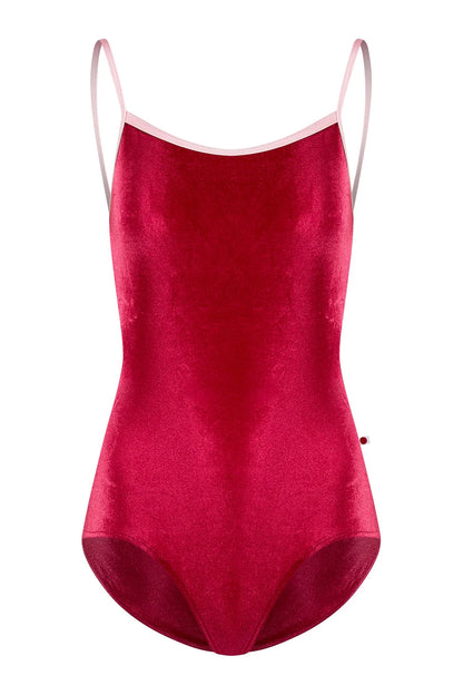 Kiki Camisole Leotard - Cerise