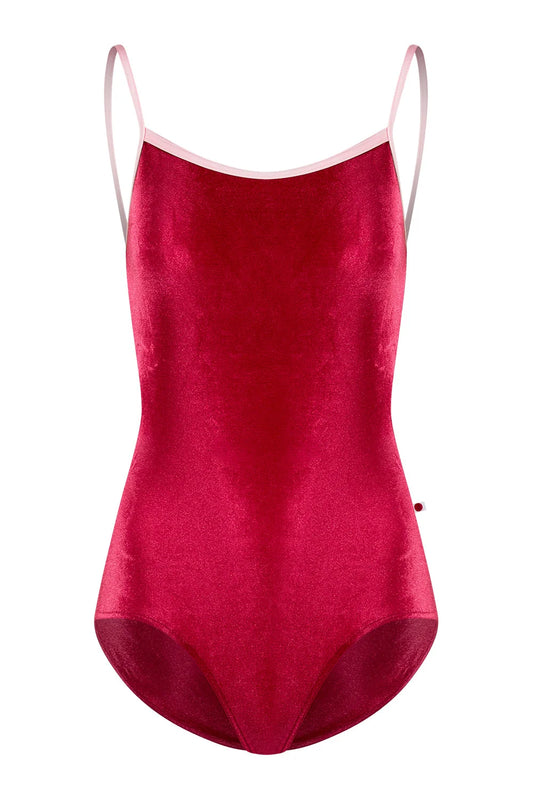 Kiki Camisole Leotard - Cerise