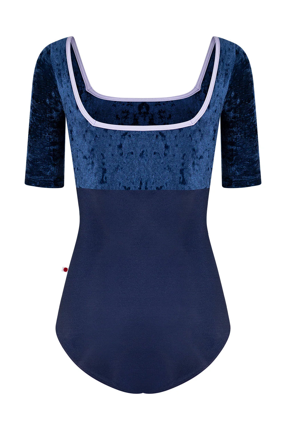 Marieke Duo Half Sleeve Leotard - Dark Blue