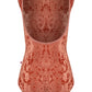 Sofiane Velvet Tank Leotard - Amaretto