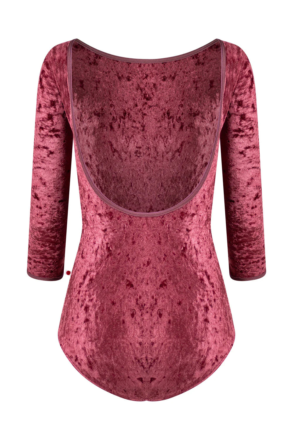 Sofiane Three-Quarter Sleeve Leotard - Garnet