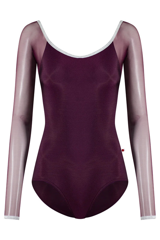 Wendy Leotard with Mesh Sleeves - Opera