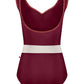 Lucy Tank Leotard - Burgundy