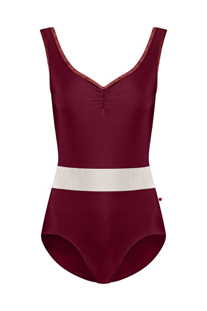 Lucy Tank Leotard - Burgundy