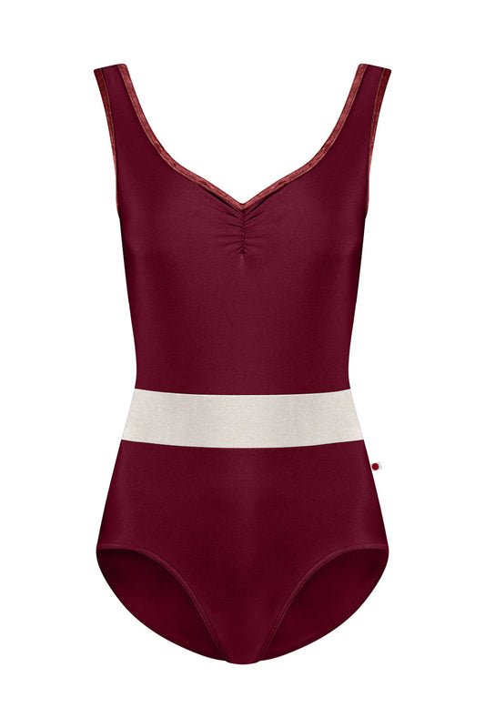 Lucy Tank Leotard - Burgundy