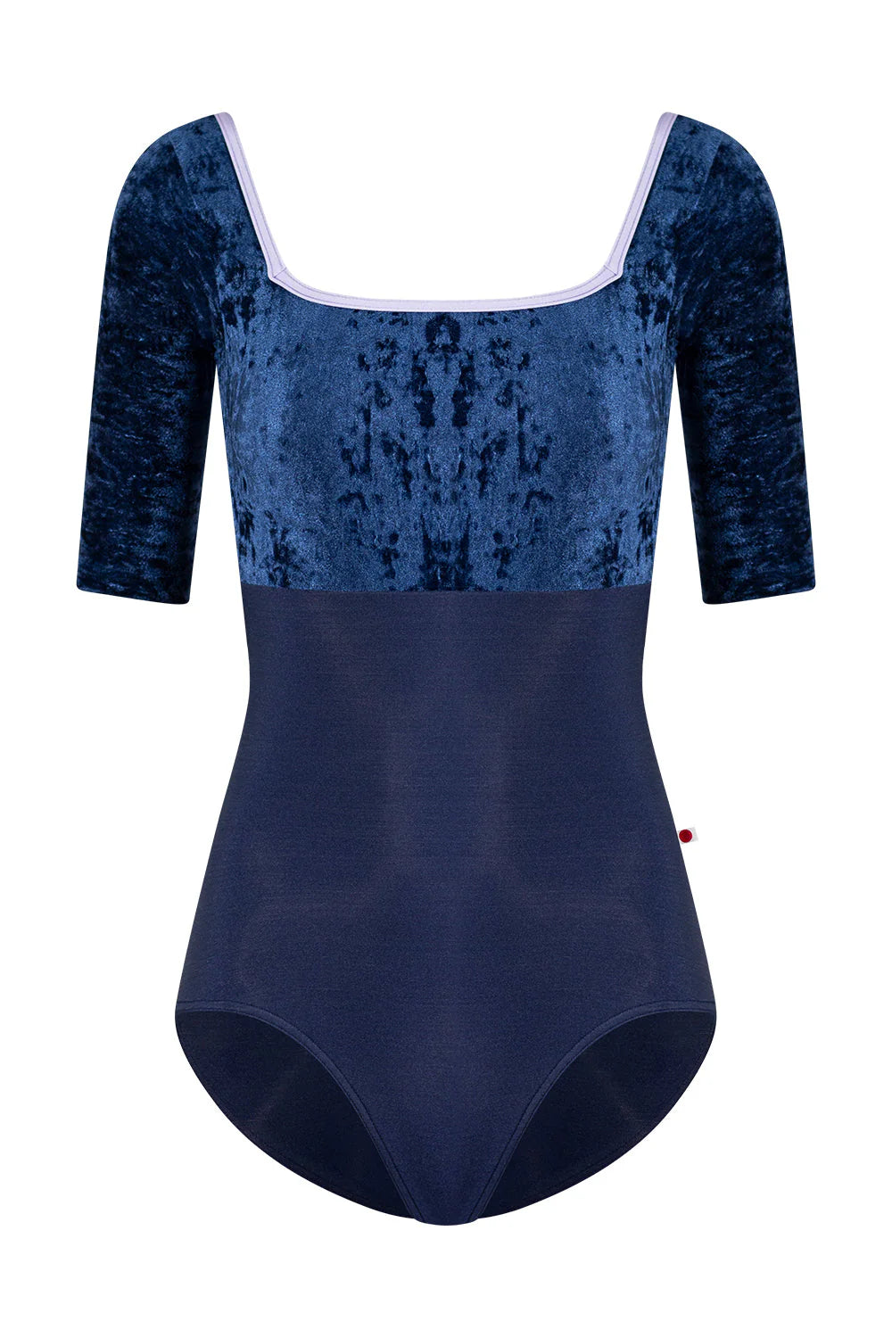 Marieke Duo Half Sleeve Leotard - Dark Blue