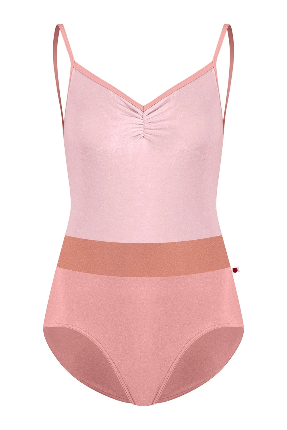 Micah Camisole Leotard - Antique Rose