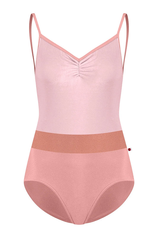 Micah Camisole Leotard - Antique Rose