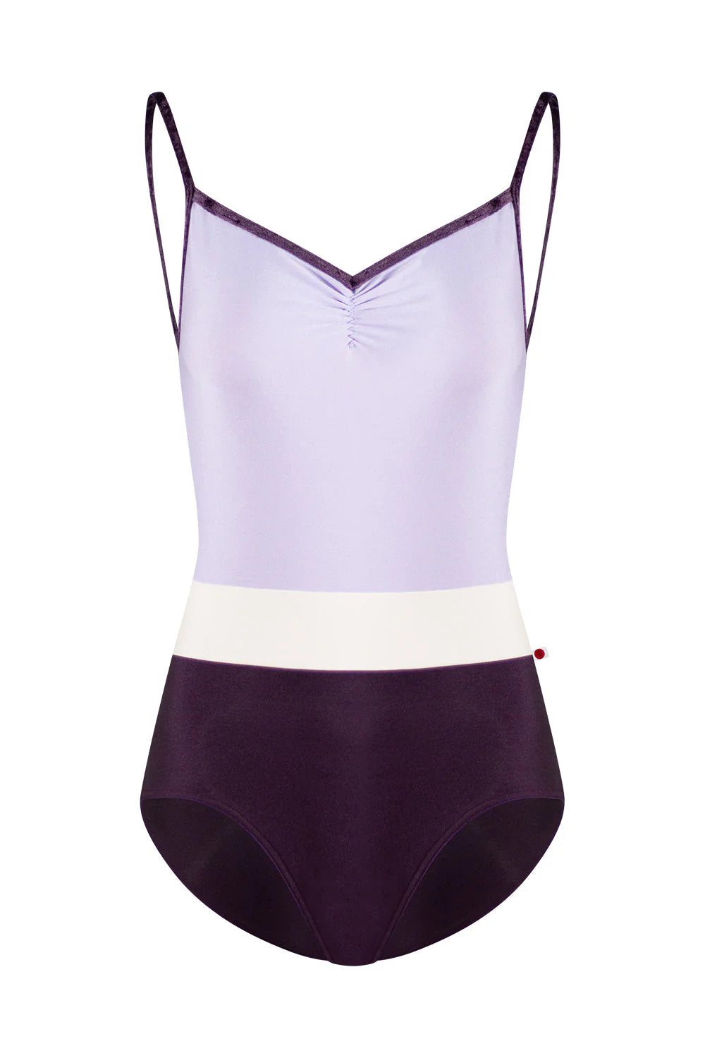 Yumiko Micah Camisole Leotard - Eggplant – The Station Dancewear