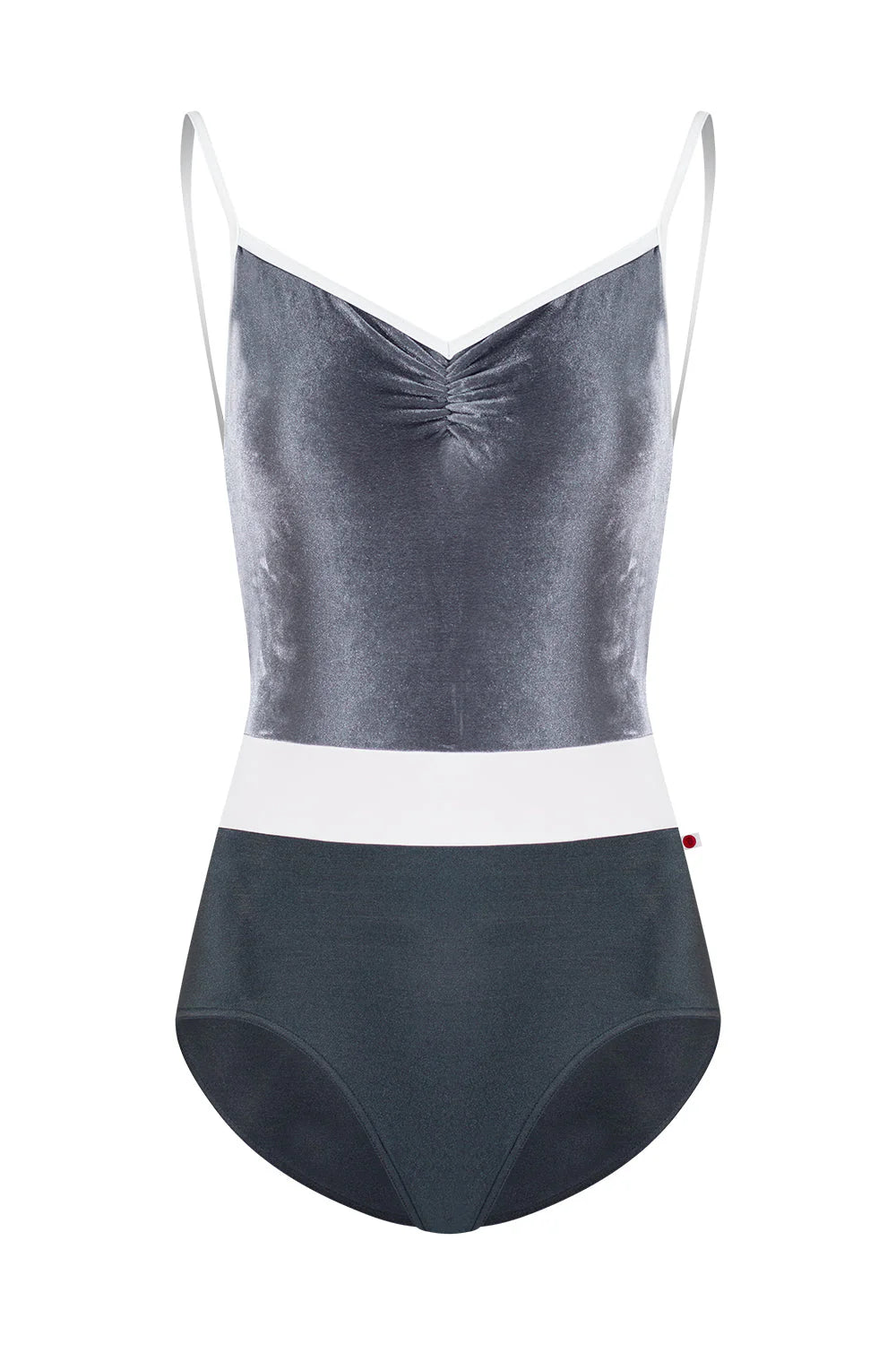 Micah Camisole Leotard - Titanium