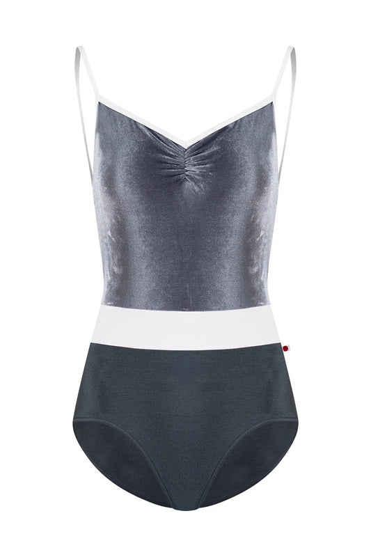 Micah Camisole Leotard - Titanium