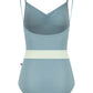 Micah Camisole Leotard - Fog