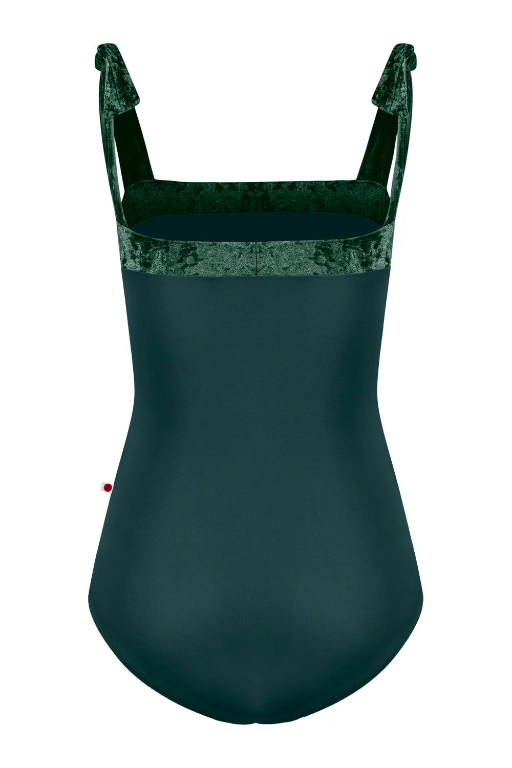 Mimi Shoulder Tie Leotard - Kale