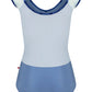 Nina Mesh Cap Sleeve Leotard - Artic