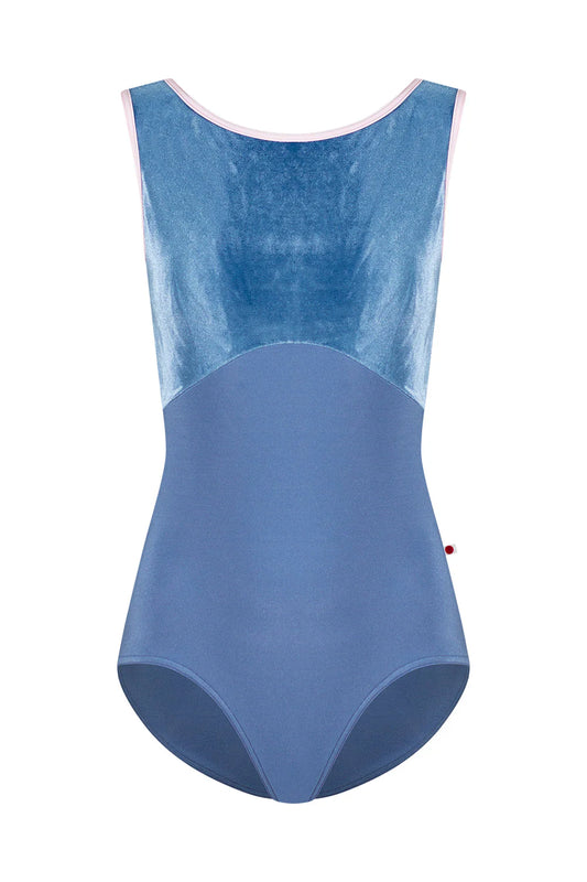 Sofiane Duo Velvet Tank Leotard - Artic
