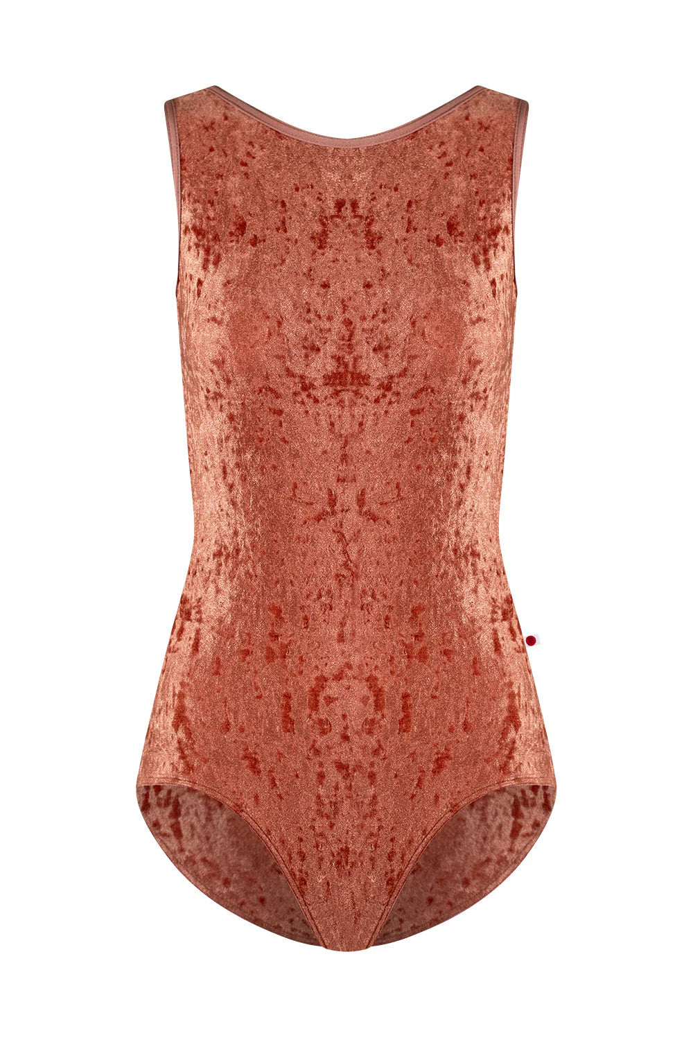 Sofiane Velvet Tank Leotard - Amaretto