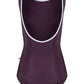 Sofiane Tank Leotard - Eggplant