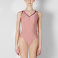 Tiffany Tank Leotard - Antique Rose