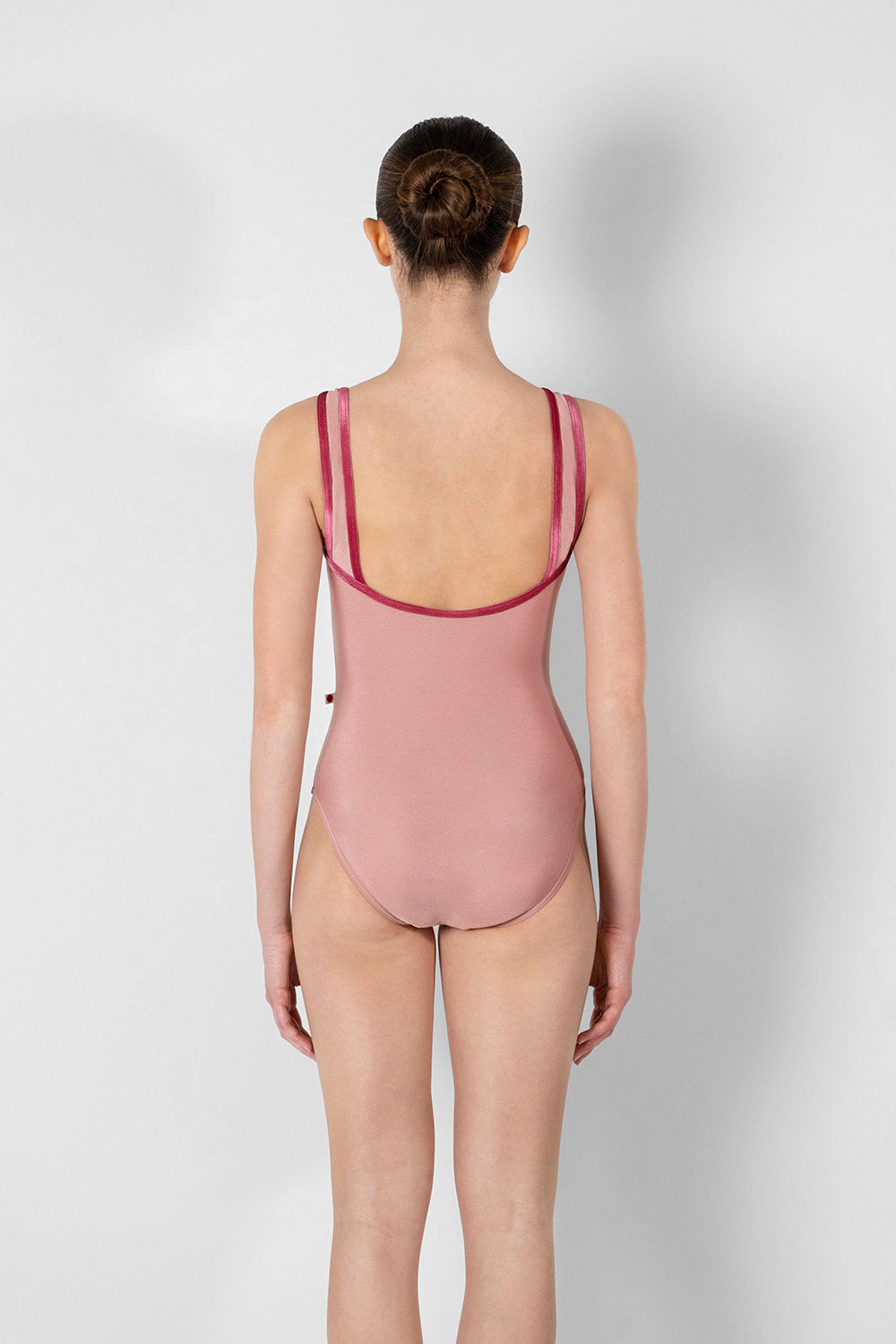 Tiffany Tank Leotard - Antique Rose