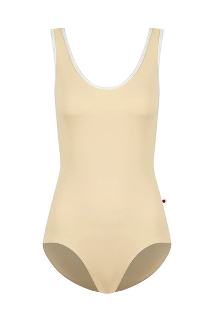 Veronique Tank Leotard - Vanilla