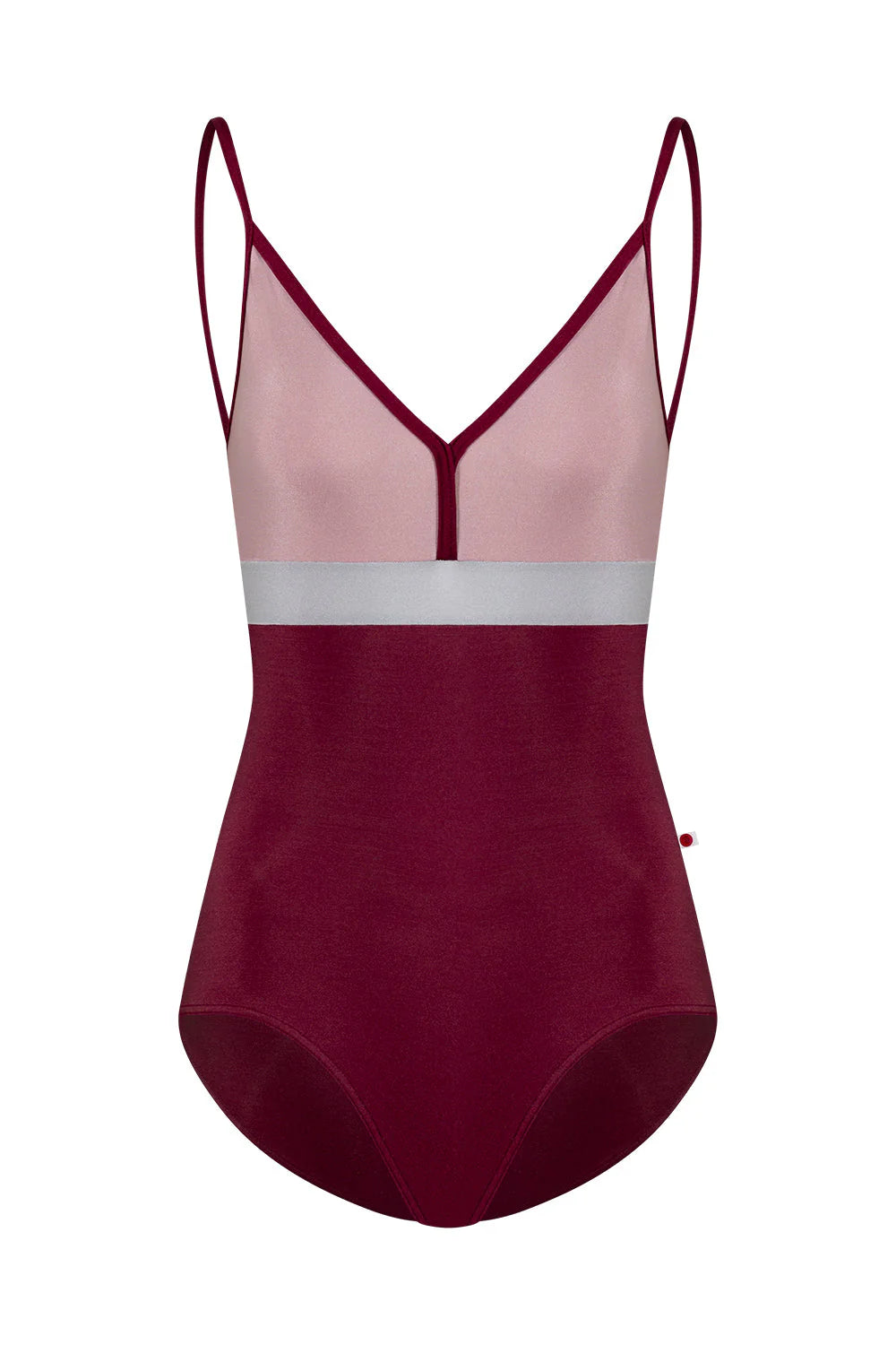 Zoe Camisole Leotard - Burgundy