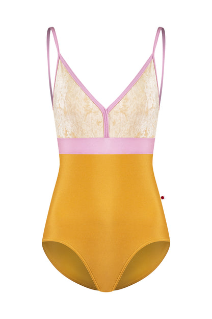 Zoe Camisole Leotard - Glow/Vanilla