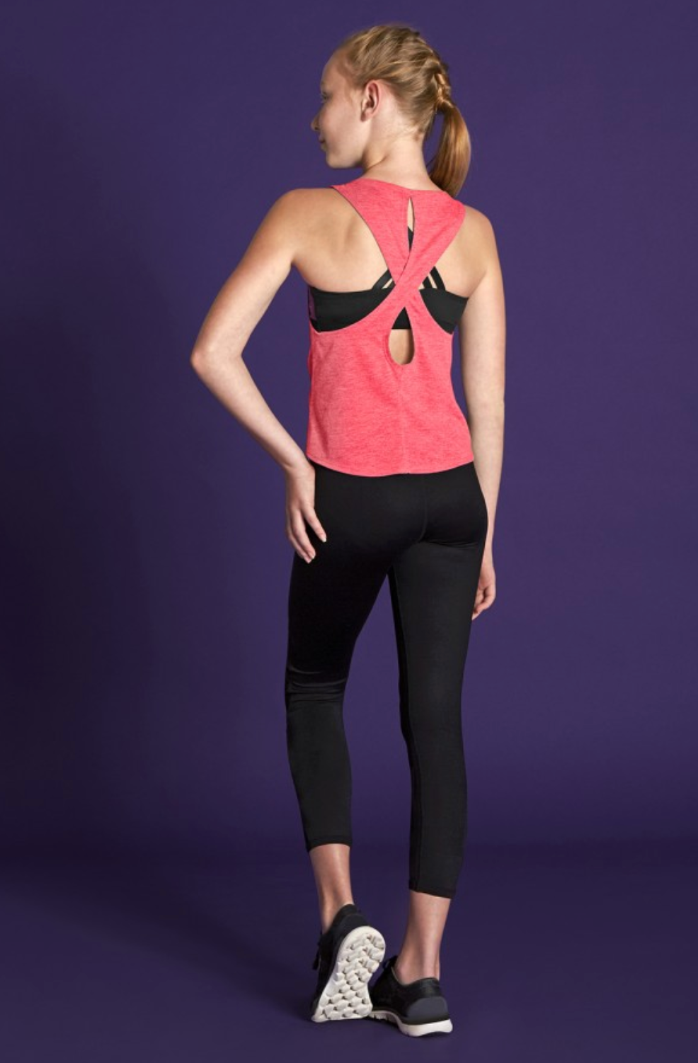 Girls Cross Back Tank Top - BM230T