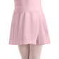 Girls Crepe Pull-on Wrap Skirt - Assorted Colors - 1011