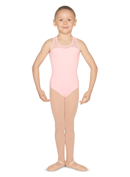 Girls X-Back Tank Leotard - M452C