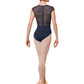 Zip-back Cap Sleeve Leotard - M5071LM