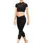 Cap Sleeve Crop Top - FT5222