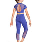 Girls Cap Sleeve Crop Top - FT5234C
