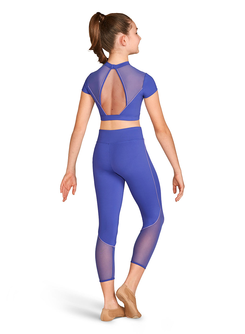 Girls Cap Sleeve Crop Top - FT5234C