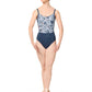 Girls Printed Bodice Camisole Leotard - M4038TM